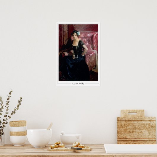 Joaquín Sorolla Zedign Art Poster #263 (Küche)