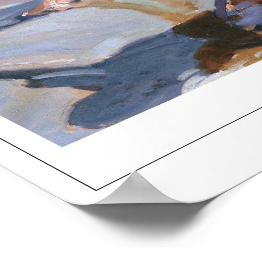 Joaquín Sorolla Zedign Art Poster #28 (Ecke)