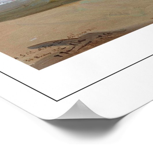 Joaquín Sorolla Zedign Art Poster #338 (Ecke)