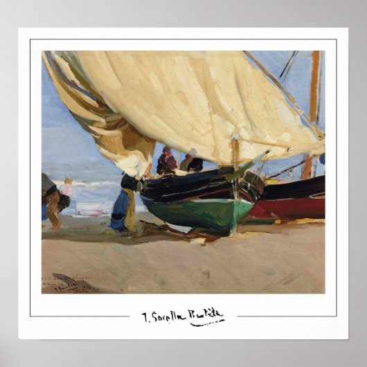 Joaquín Sorolla Zedign Art Poster #338 (Vorne)