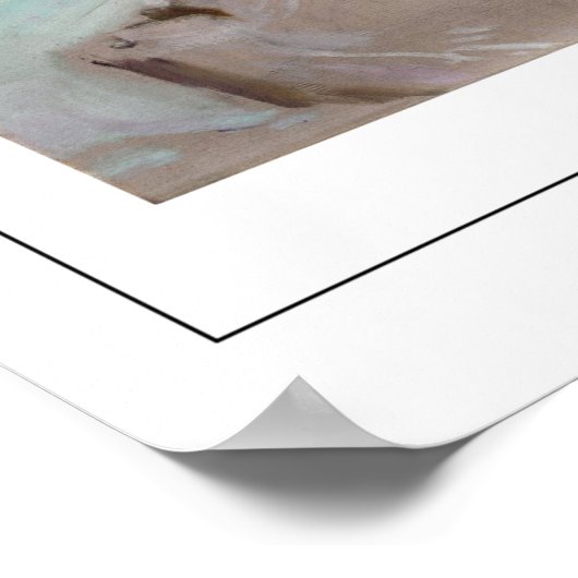 Joaquín Sorolla Zedign Art Poster #364 (Ecke)