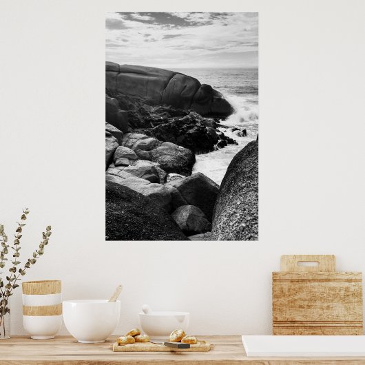 Joaquina - pedras1 poster (Küche)