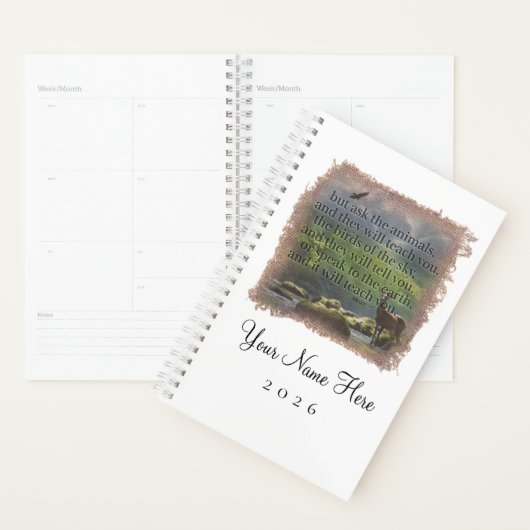 Job 12:7 - Personalized Day Planner Planer (Anzeige)