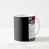 Job Application Funny Y Halloween Costume Trick Or Kaffeetasse (VorderseiteRechts)