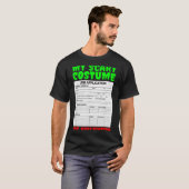 Job Application Funny Y Halloween Costume Trick Or T-Shirt (Vorne ganz)
