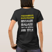 JOB DES WESEN-BADASS T-Shirt (Rückseite)