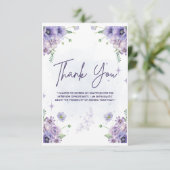 Job Interview Dankeschön Karte (Stehend Vorderseite)