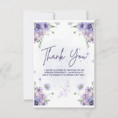 Job Interview Dankeschön Karte (Vorderseite)