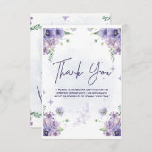 Job Interview Dankeschön Karte (Vorne/Hinten)