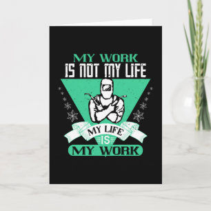 Job - Meine Arbeit Ist Nicht Mein Leben Karte