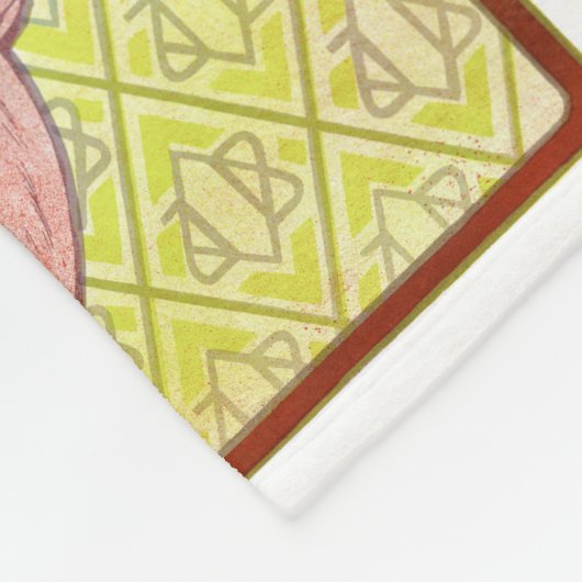 JOB, Mucha Fleecedecke (Ecke)