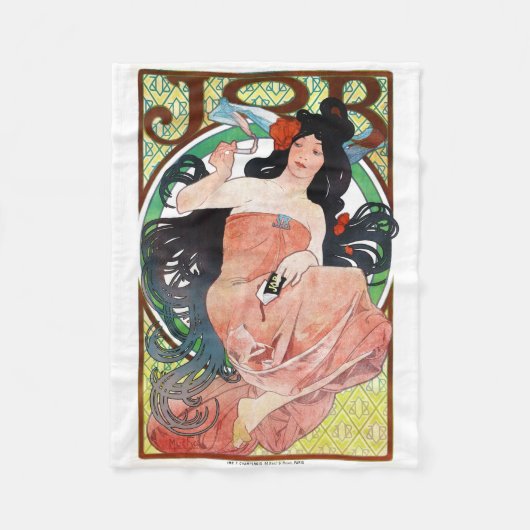 JOB, Mucha Fleecedecke (Vorderseite)