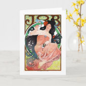 JOB, Mucha Karte (Gelbe Blume)