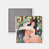 JOB, Mucha Magnet (Vorderseite/Rückseite)