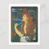 JOB, Mucha Postkarte (Vorderseite)