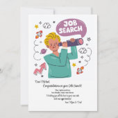 Job Search Einladung (Vorderseite)