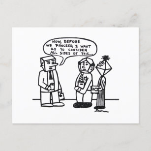 Job Spaß Cartoon Funny Joke Mehrseitige Leiter Postkarte