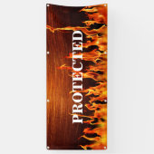 Job-Standort-Fahne Banner (Vertikal)