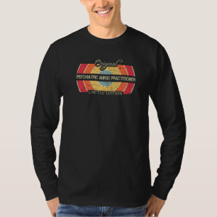Job Titel Retro Vintage Psychiatrische Krankenpfle T-Shirt