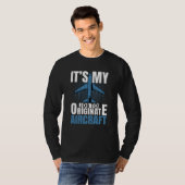 Job To Originate Aircraft Aerospace Engineer Graph T-Shirt (Vorne ganz)