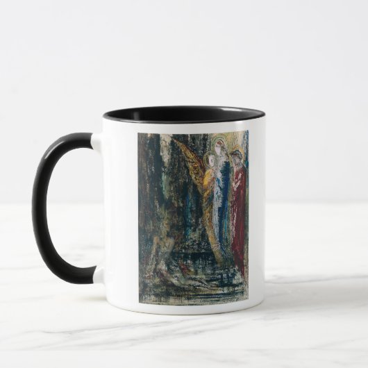 Job und die Engel, c.1890 Tasse (Links)