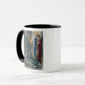 Job und die Engel, c.1890 Tasse (Vorderseite Links)