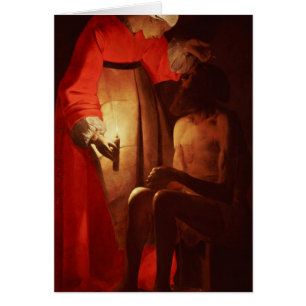 Job verspottet von seiner Ehefrau