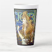JOB von Alphonse Mucha Milchtasse (Vorderseite)