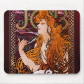 JOB von Alphonse Mucha Mousepad (Vorne)