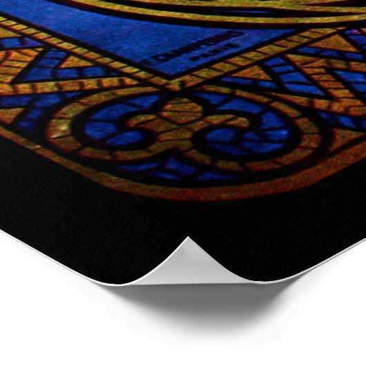 JOB von Alphonse Mucha Poster (Ecke)