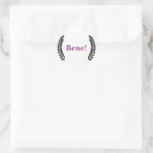 Job Well Done Stickers für lateinische Lehrer! (Tasche)