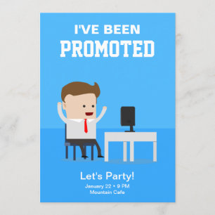 Job-Werbeaktion-Mitteilungs-Party Einladung