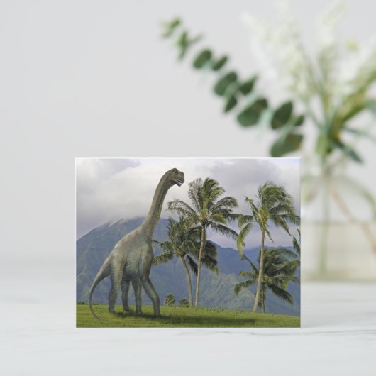 Jobaria Dinosaur Postkarte (Stehend Vorderseite)
