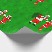 jobiden santa kamala harris christmas geschenkpapier (Ecke)