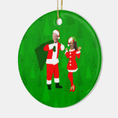 jobiden santa kamala harris christmas keramik ornament (Links)