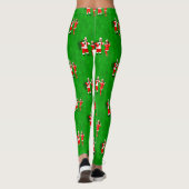 jobiden santa kamala harris christmas leggings (Rückseite)