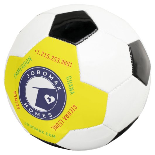 Jobomax Weltcup-Werbeball Fußball (Dreiviertel)