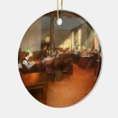 Jobs anderer - Büro - seine Nachrichten Keramik Ornament (Links)