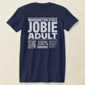 Job's Daughters Washington T - Shirt (Erwachsene z (AblageHinten)