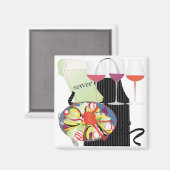 Jobserver-Magnet Magnet (Vorderseite/Rückseite)