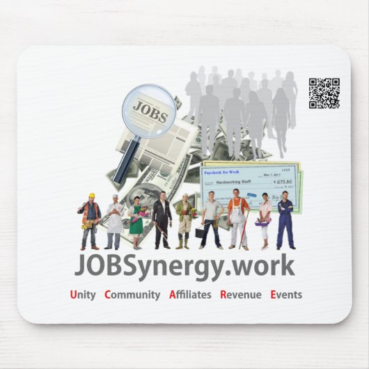 JOBSynergy - Maus-Pad Mousepad (Vorne)