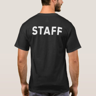 Jobtiteltag des Mitarbeiters Textwortmeldung T-Shirt