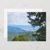 Jocassee South Carolina Schöner See Postkarte (Vorne/Hinten)