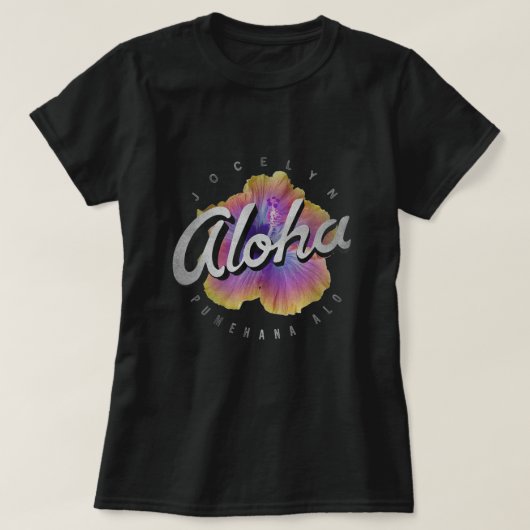 Jocelyn Alo Aloha Offiziell Merch T-Shirt (Design vorne)