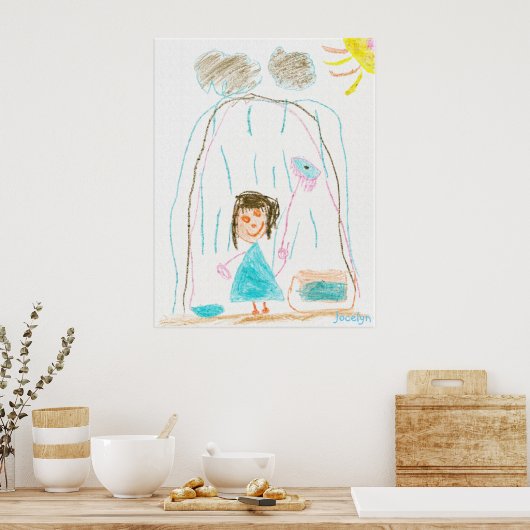 Jocelyn's Rainy Day Poster (Küche)