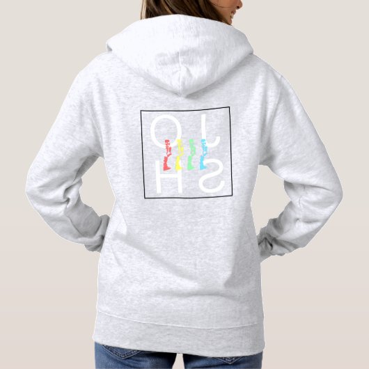Jochen des Regenbogens Hoodie (Rückseite)