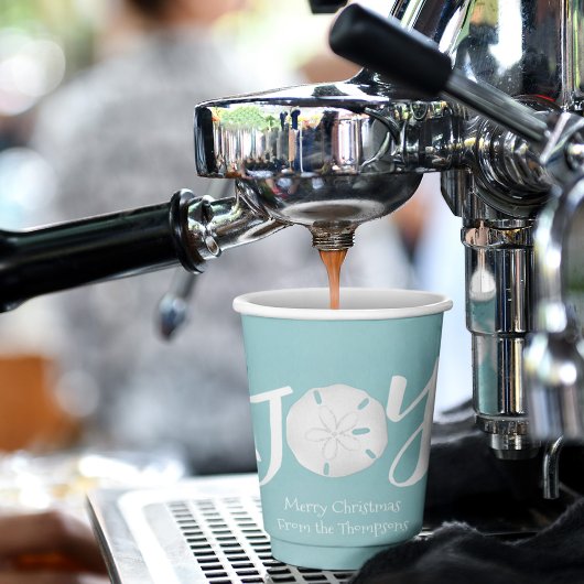 JoChristmas Beach Party Custom Pappbecher