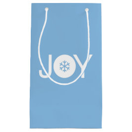 JoChristmas Blue Gift Bag Kleine Geschenktüte