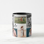 JoChristmas Family Foto Collage Tasse (Zentrum)