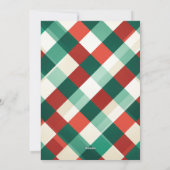 JoChristmas Foto Weihnachtskarte Feiertagskarte (Rückseite)